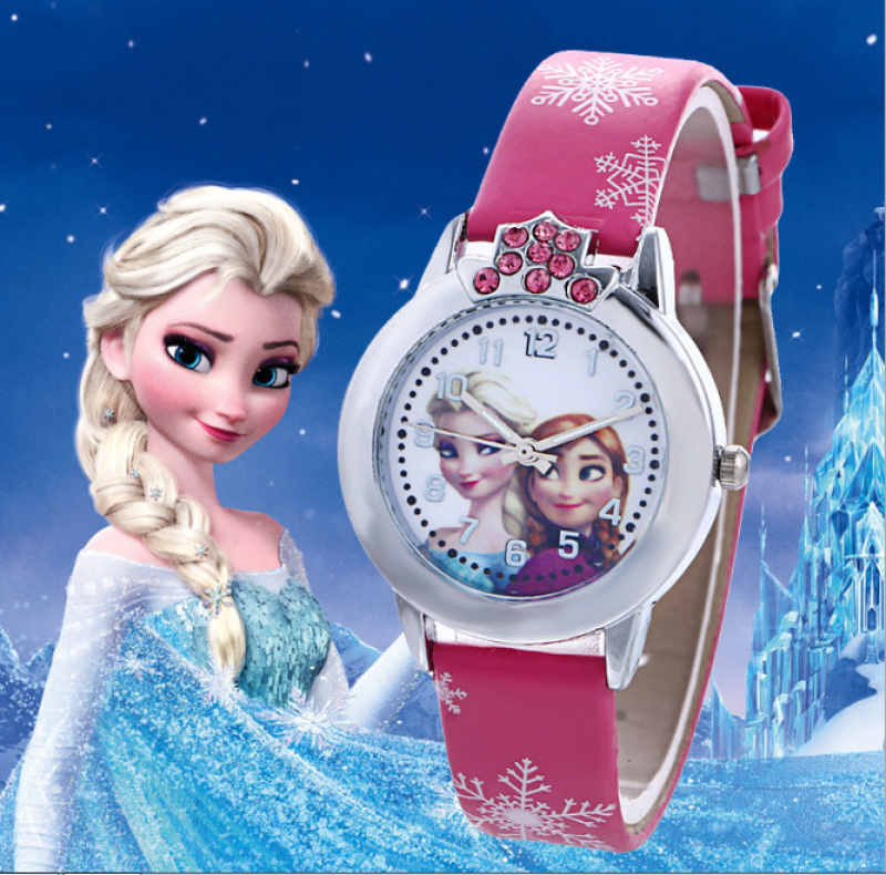 [CÓ VIDEO] Đồng hồ bé gái công chúa Elsa và Anna, chống trầy xước, chống nước tốt, tặng pin dự phòng, bảo hành 2 năm bán chạy