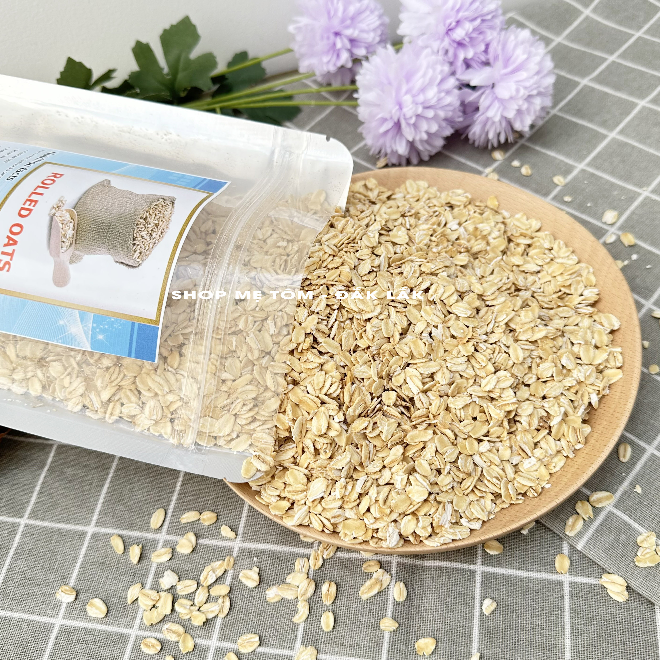 (500Gr) Yến Mạch Cán Mỏng Nguyên Cám Nhập Khẩu Úc