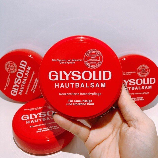 Kem Giảm Nứt Nẻ Gót Chân Glysolid Hautbalsam Đức 100ml