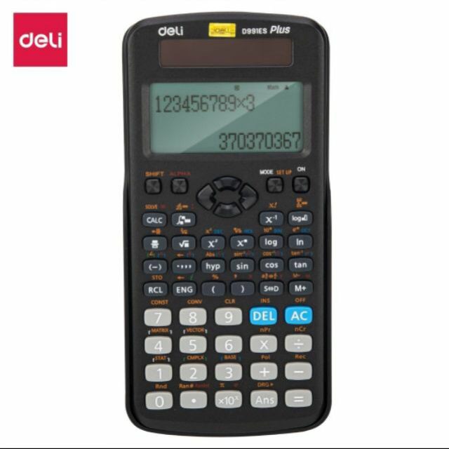 Máy tính bỏ túi Deli D991ES