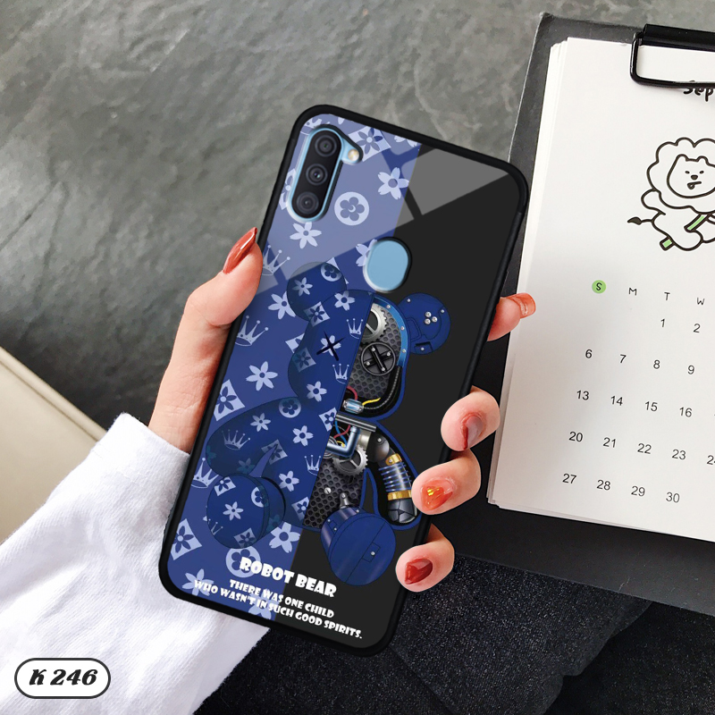 Ốp lưng gấu bearbrick, Kaws, hoạt hình Samsung Galaxy A11