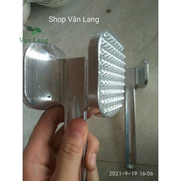 Búa đập thịt dập gừng tỏi thép không rỉ loại to
