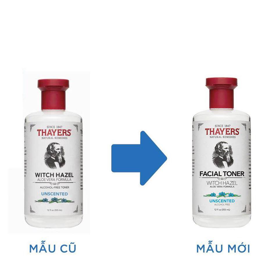 [HCM]Toner Thayers Facial Toner Witch Hazel – Unscented (355mL)