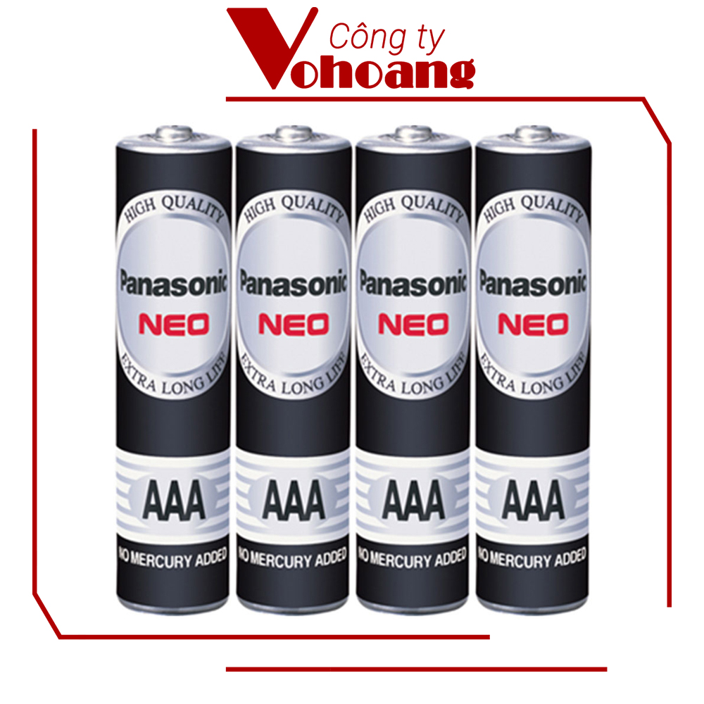 Bộ 4 pin AAA Panasonic R03NT
