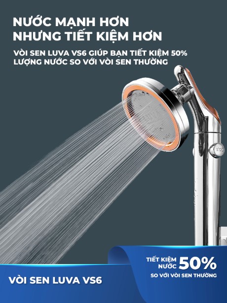 Vòi hoa sen LUVA VS6