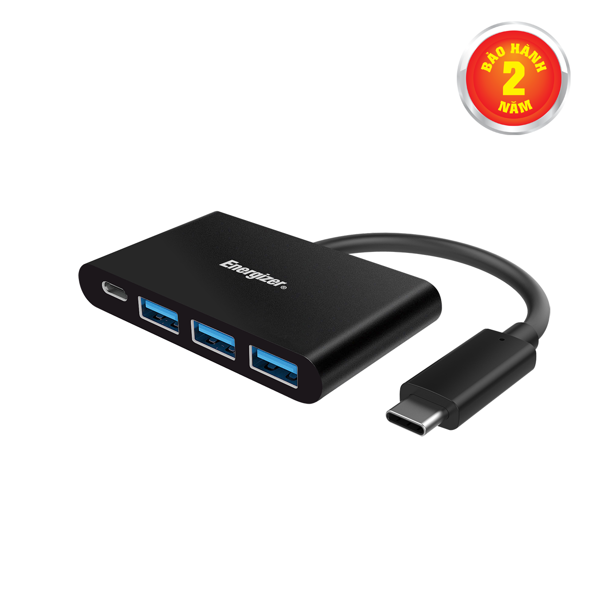 Bộ chuyển USB-C3.1 Hub  Energizer 3USB-A/1USB-C - HC304AC
