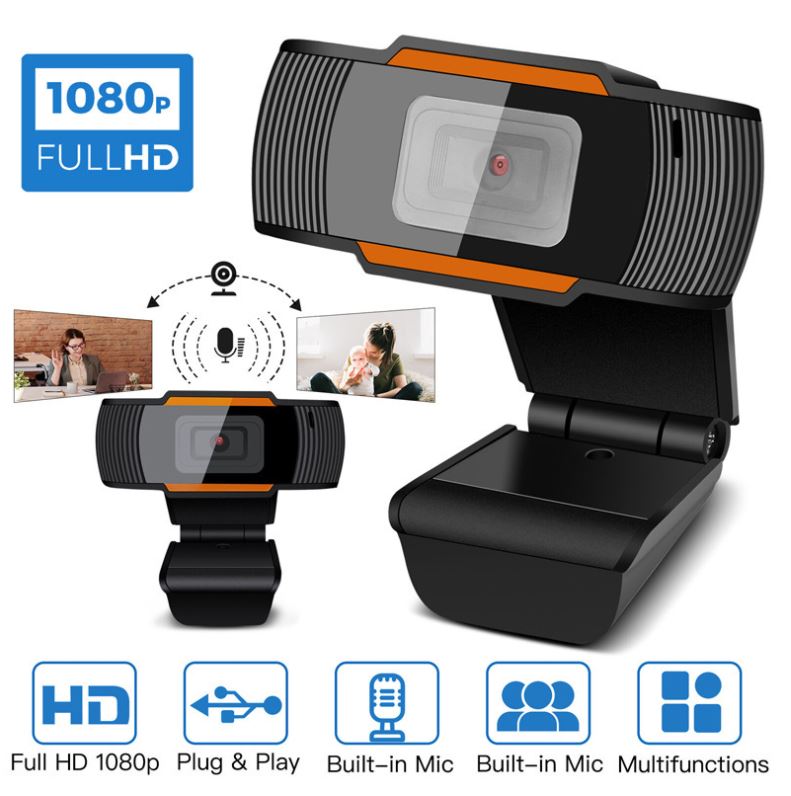 Webcam máy tính, camera có mic 720p / 1080p full hd - học online, gọi video hình ảnh sắc nét