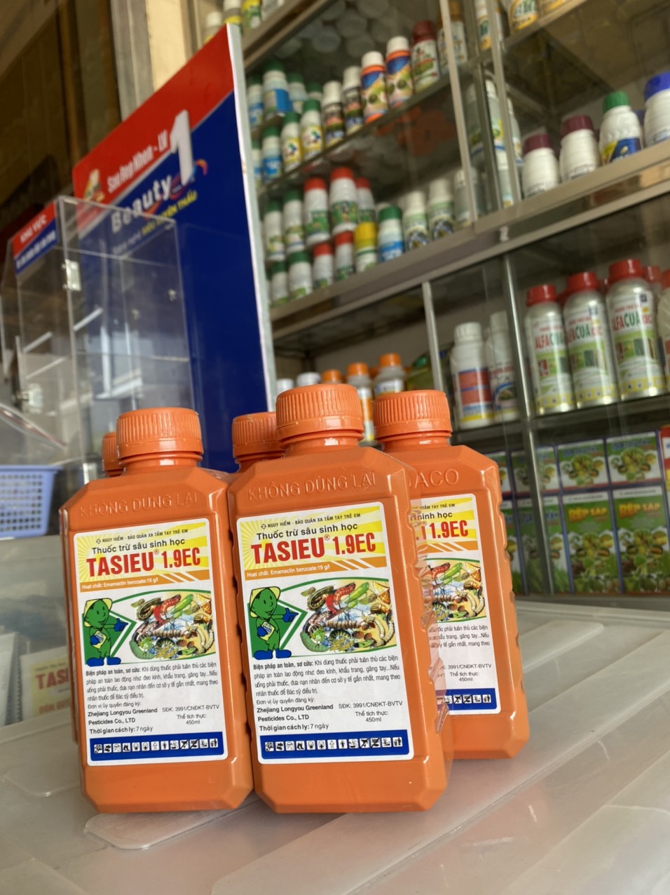Tasieu 1.9EC Thuốc Trừ Sâu Sinh Học - Chai 450ml