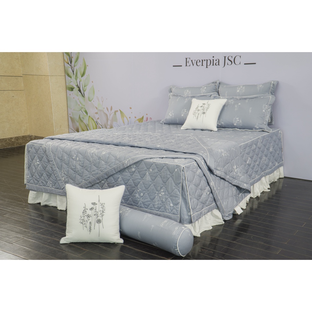 Bộ ga phủ EPM 22075 Gồm: (01 Ga phủ + 01 Vỏ chăn 2mx2m2 +2 Vỏ gối đầu 45x65)