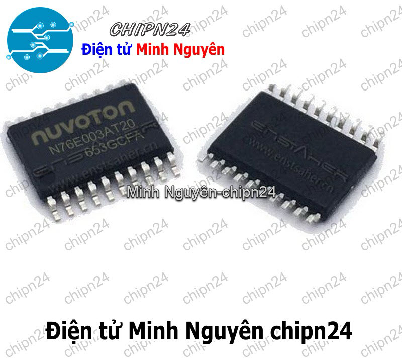 [1 con] (SOP) IC Dán N76E003AT20 TSSOP-20 (SMD) (N76E) - HH002786
