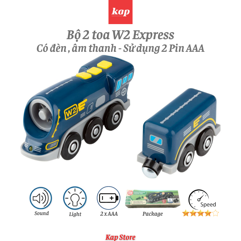 [HCM]Tàu điện xe lửa chạy pin (xe không kèm theo đường ray) - xe chơi được trên đường ray xe lửa gỗ