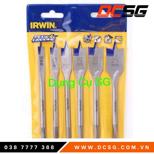 Mũi khoét gỗ đuôi cá chân lục giác IRWIN (bộ 06 mũi) - 10502826