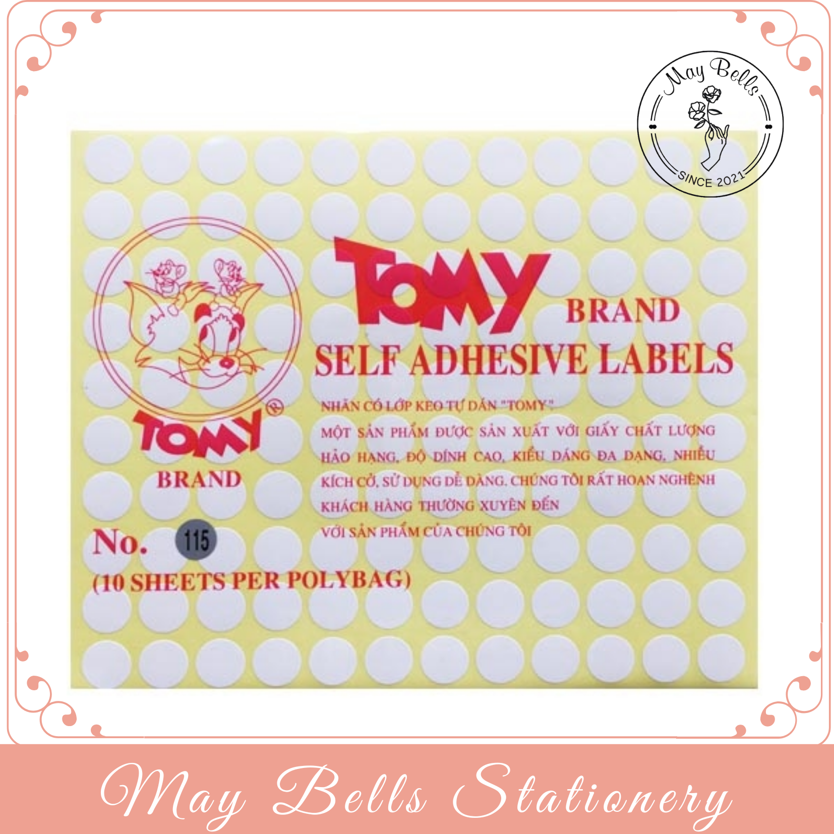 A5 Tomy Decal Paper (Code 109-116), Tomy A5 Sticker