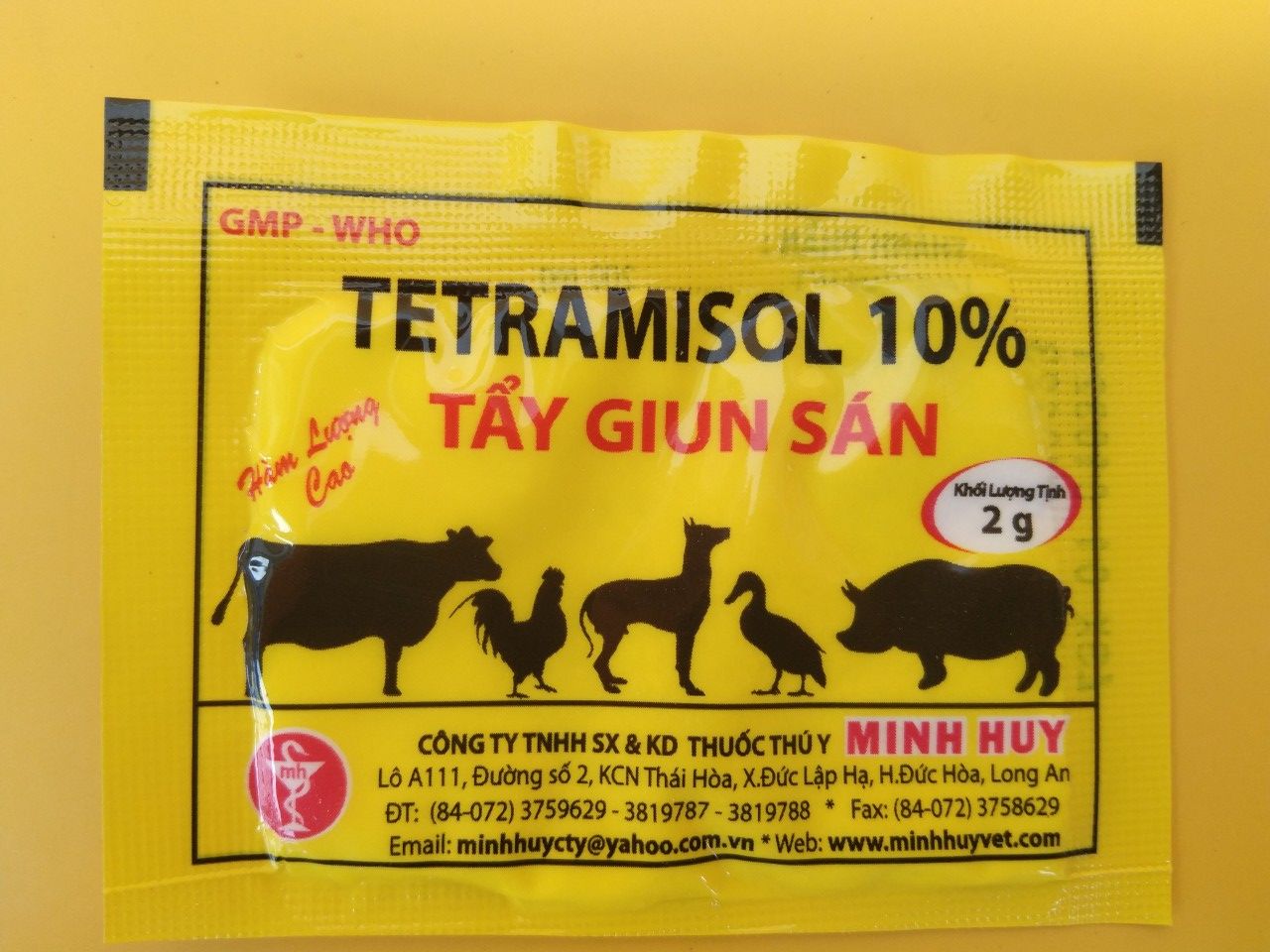 1 GÓI TẨY GIUN CHO CHIM,VẸT,THÚ CƯNG