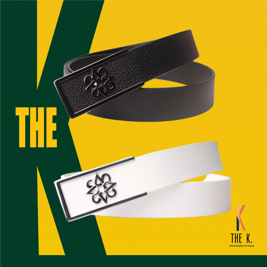 Thắt Lưng Golf Da Pu Nữ Viền Kim Loại - Belt