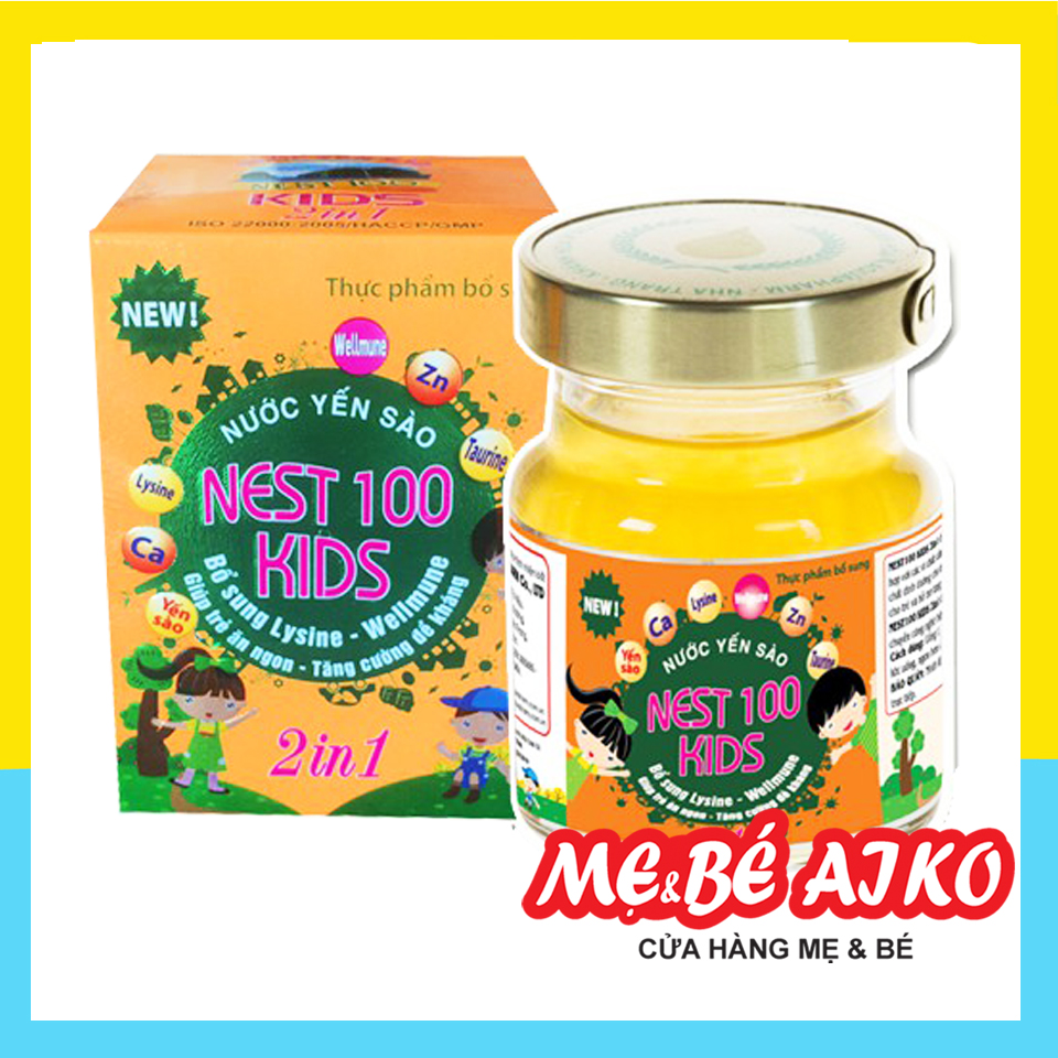 [HCM]YẾN BÉ BIẾNG ĂN Lysine NEST 100 KIDS
