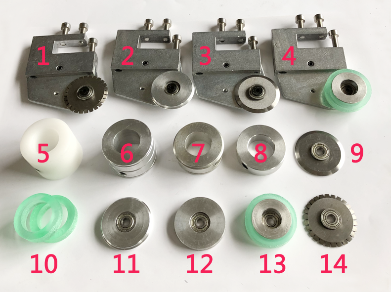 Linh kiện dùng chế máy cấn răng cưa rọc demi có bán lẻ từng món