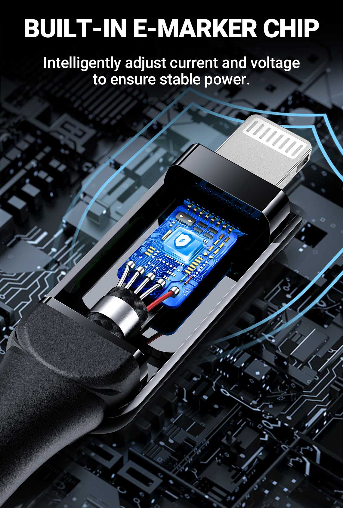 Cáp USB-C to Lightning AceFast C6-01 (PHÂN PHỐI CHÍNH HÃNG BẢO HÀNH 18 THÁNG)