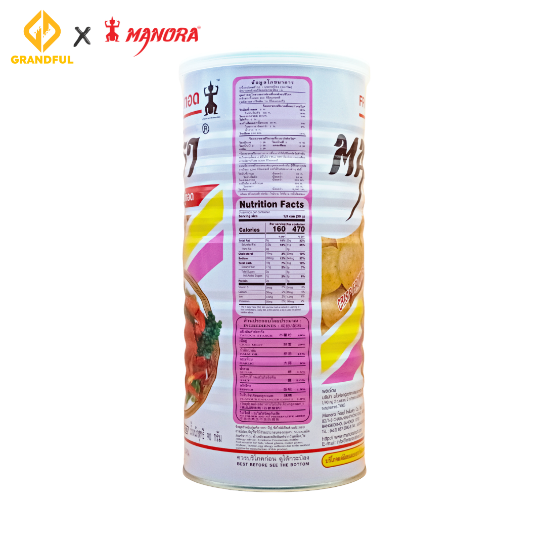 Bánh Snack Cua Manora 90g