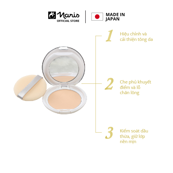 Phấn phủ Ailus Stress Free Face Powder 12g