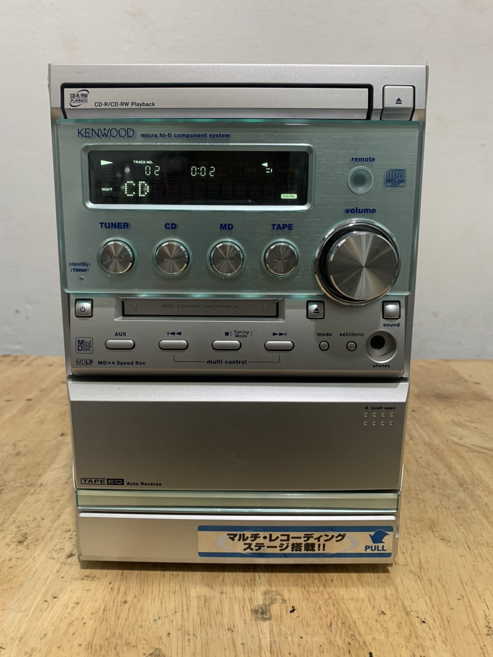 Bán cục dàn amply kenwood rxd - sk3md bãi nhật về hát rất tốt
