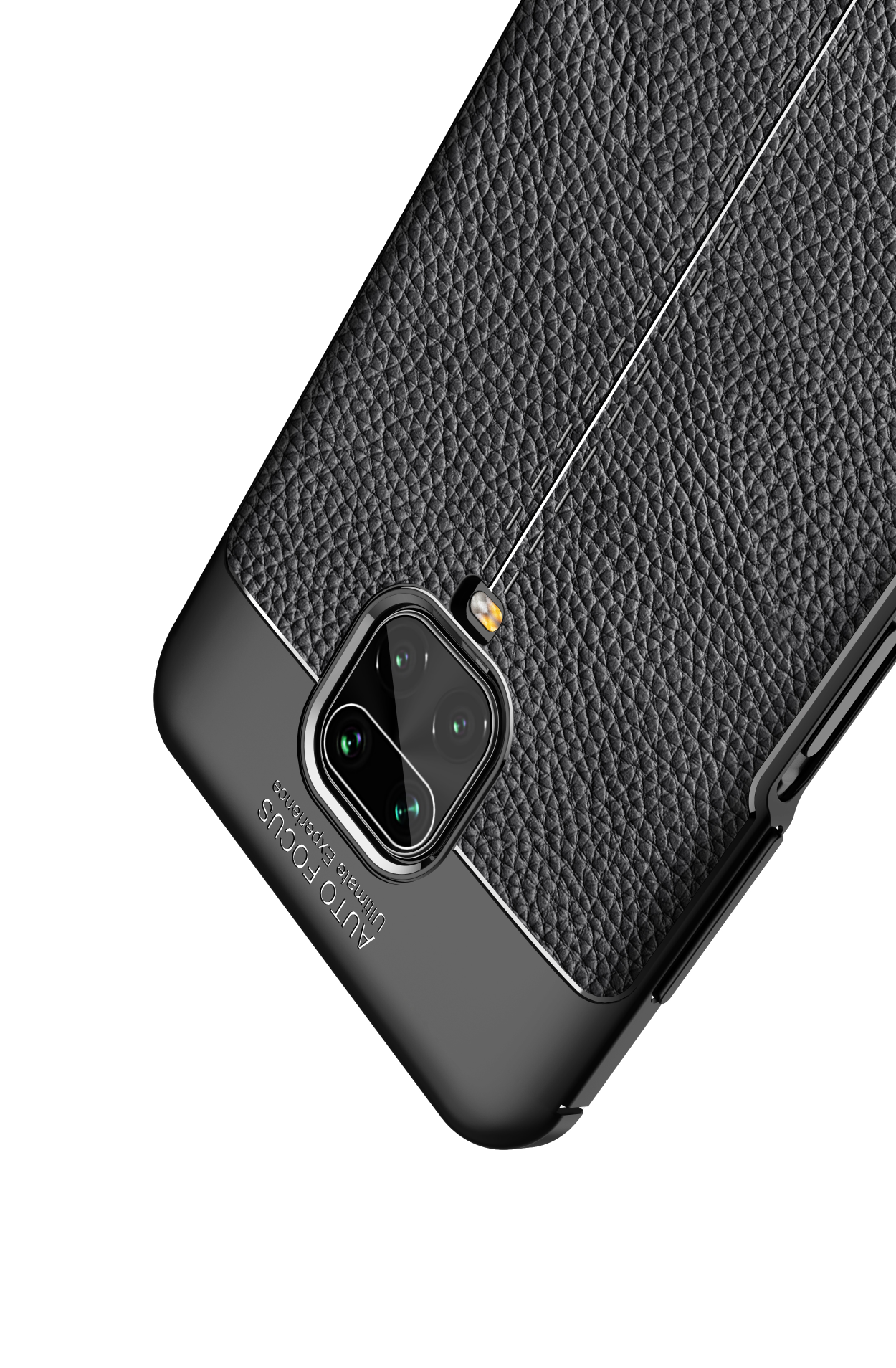 Ốp lưng Xiaomi Redmi Note 9s / Note 9 Pro chống sốc vân da hiệu Auto Focus cao cấp