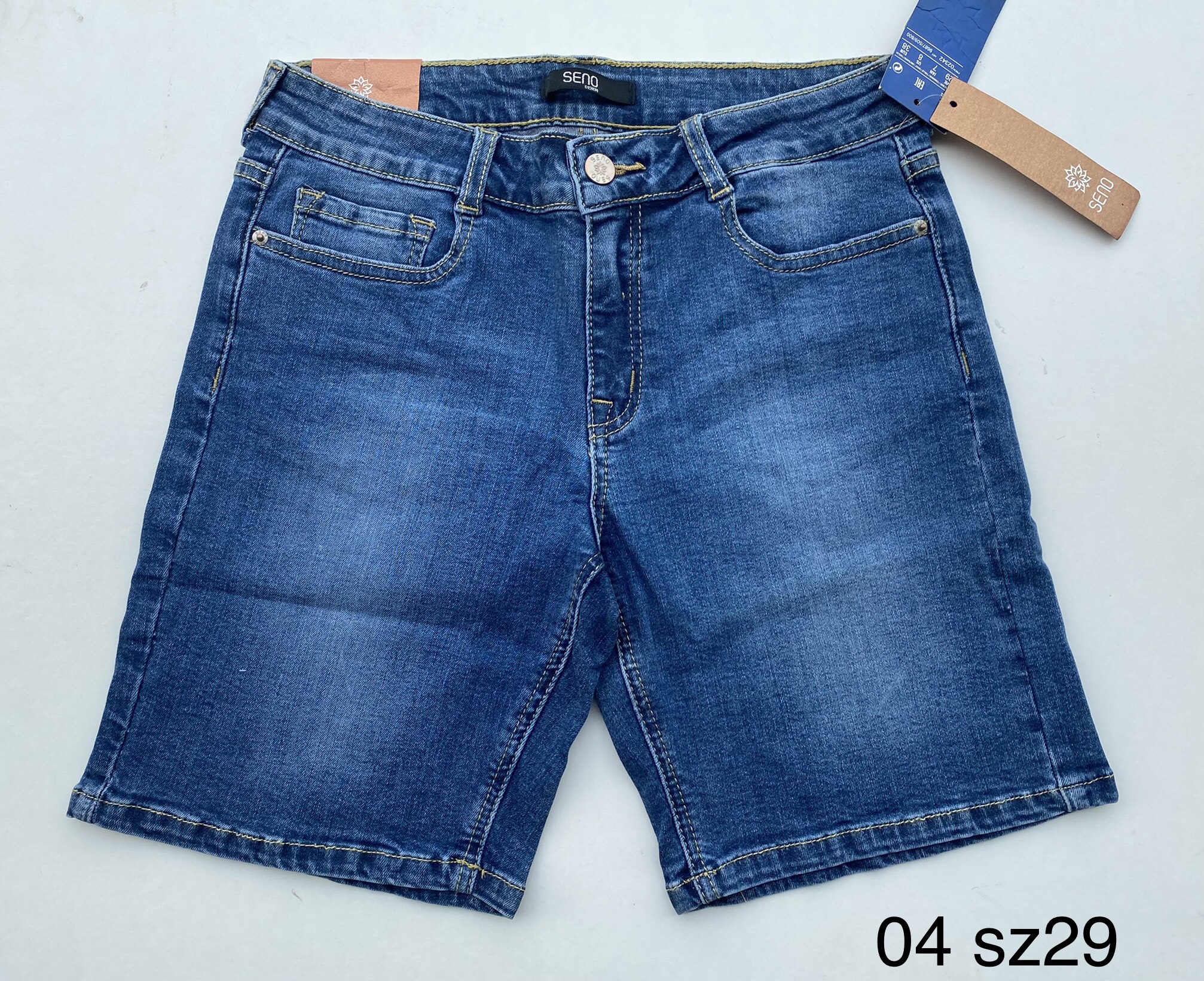 QUẦN SOOC JEANS CẠP CAO THỜI TRANG