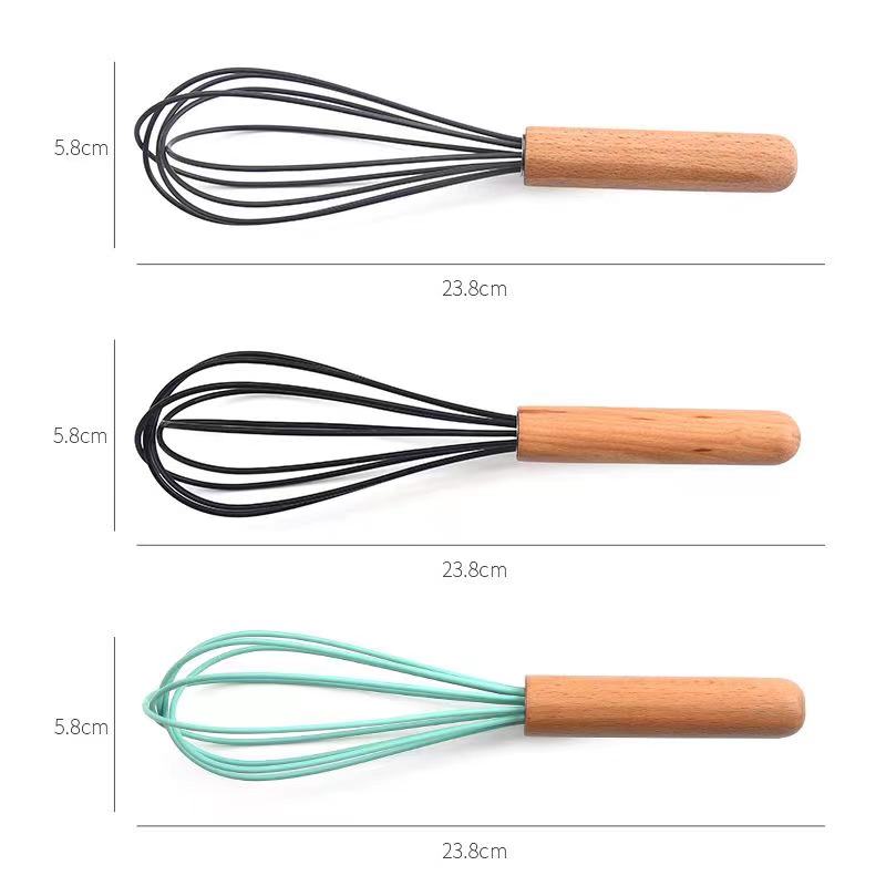 Phới lồng silicon chịu nhiệt cán gỗ