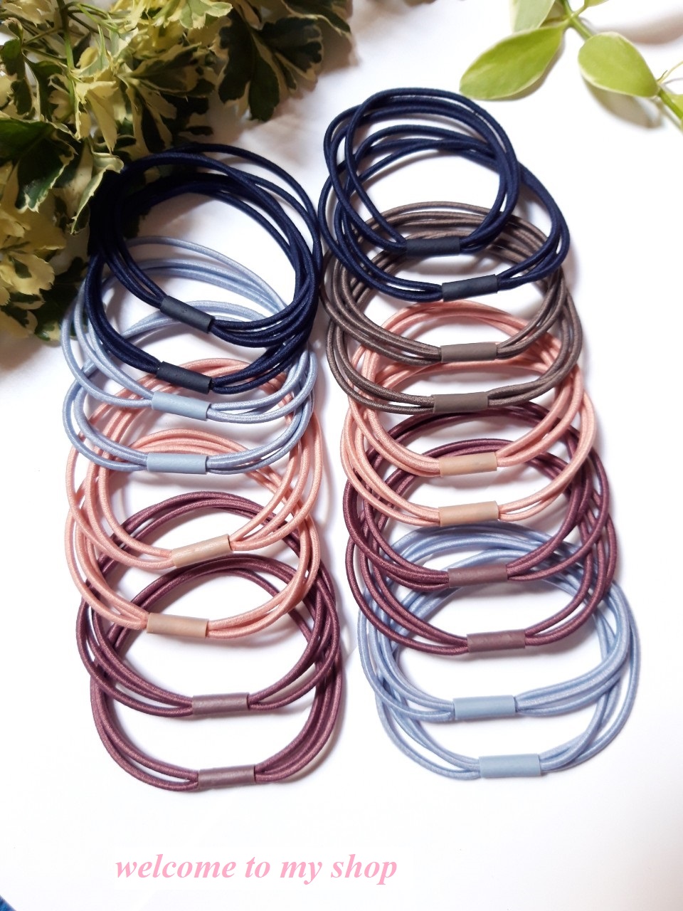 Túi 20 Cột Tóc thun ( Hàng Bền Đẹp, co giãn cực tốt, Hình Thật).
