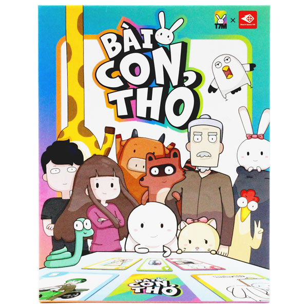 Boardgame bài con thỏ - board game vn