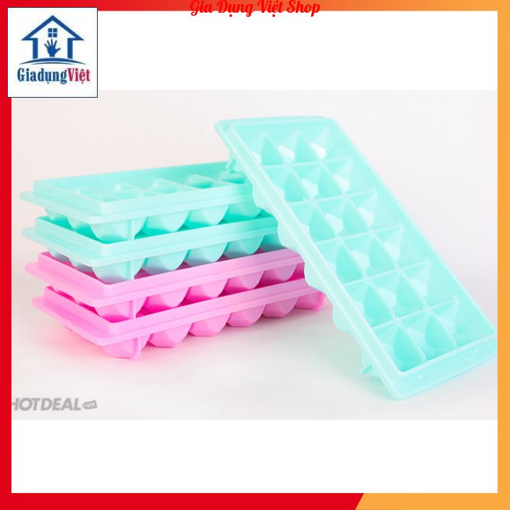 Khay đá nhựa 18 viên Việt Nhật