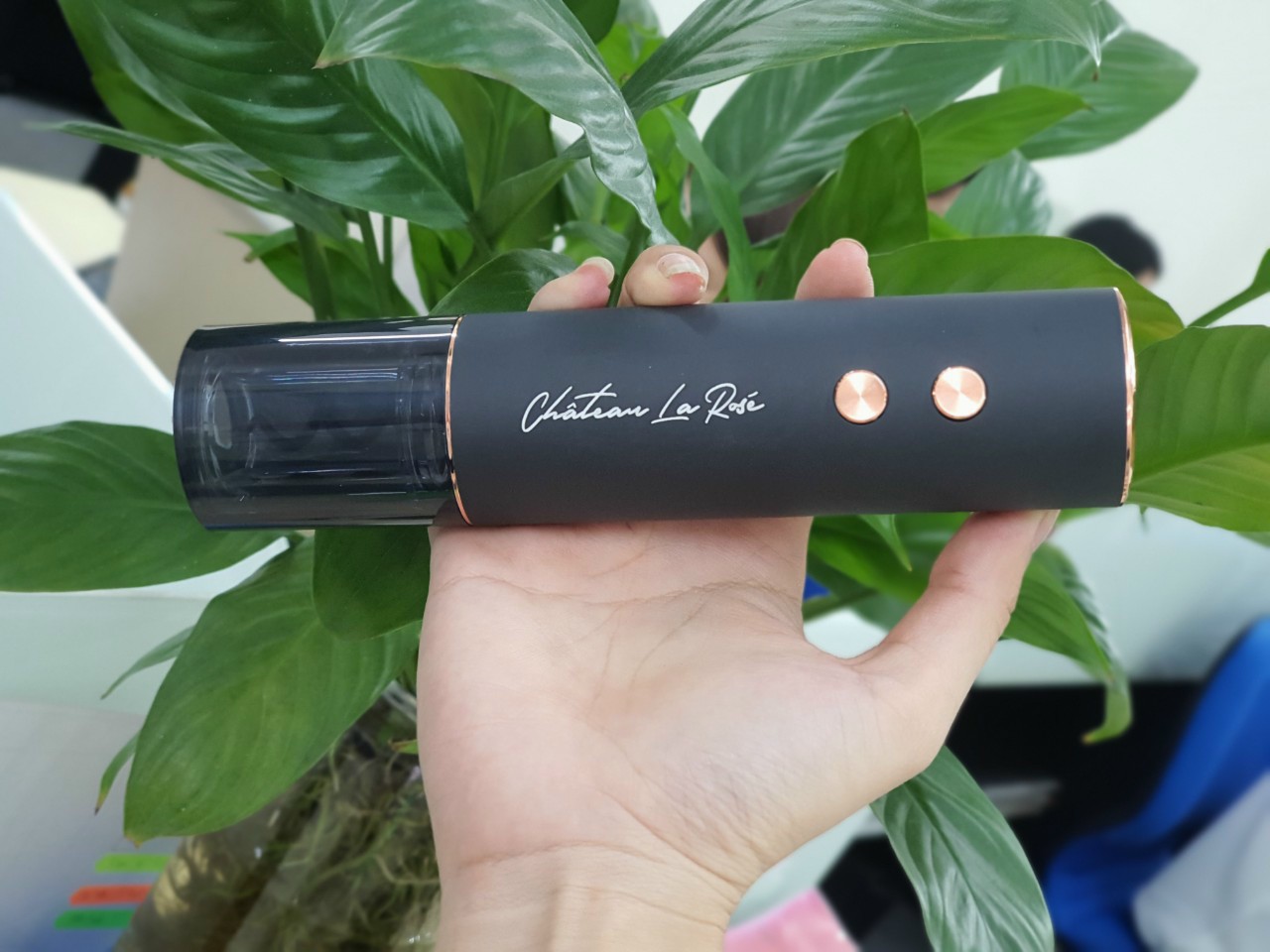 (Miễn Phí Khắc Tên) Máy Mở Vang, Set Khui Vang Cao Cấp Kèm 4 Phụ Kiện