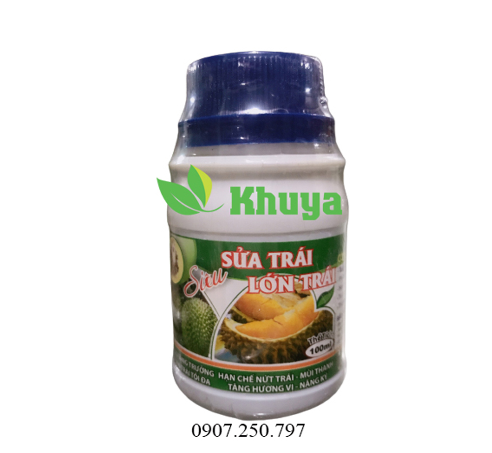 Phân bón Siêu Sửa Trái và Lớn Trái Sầu Riêng 100ml