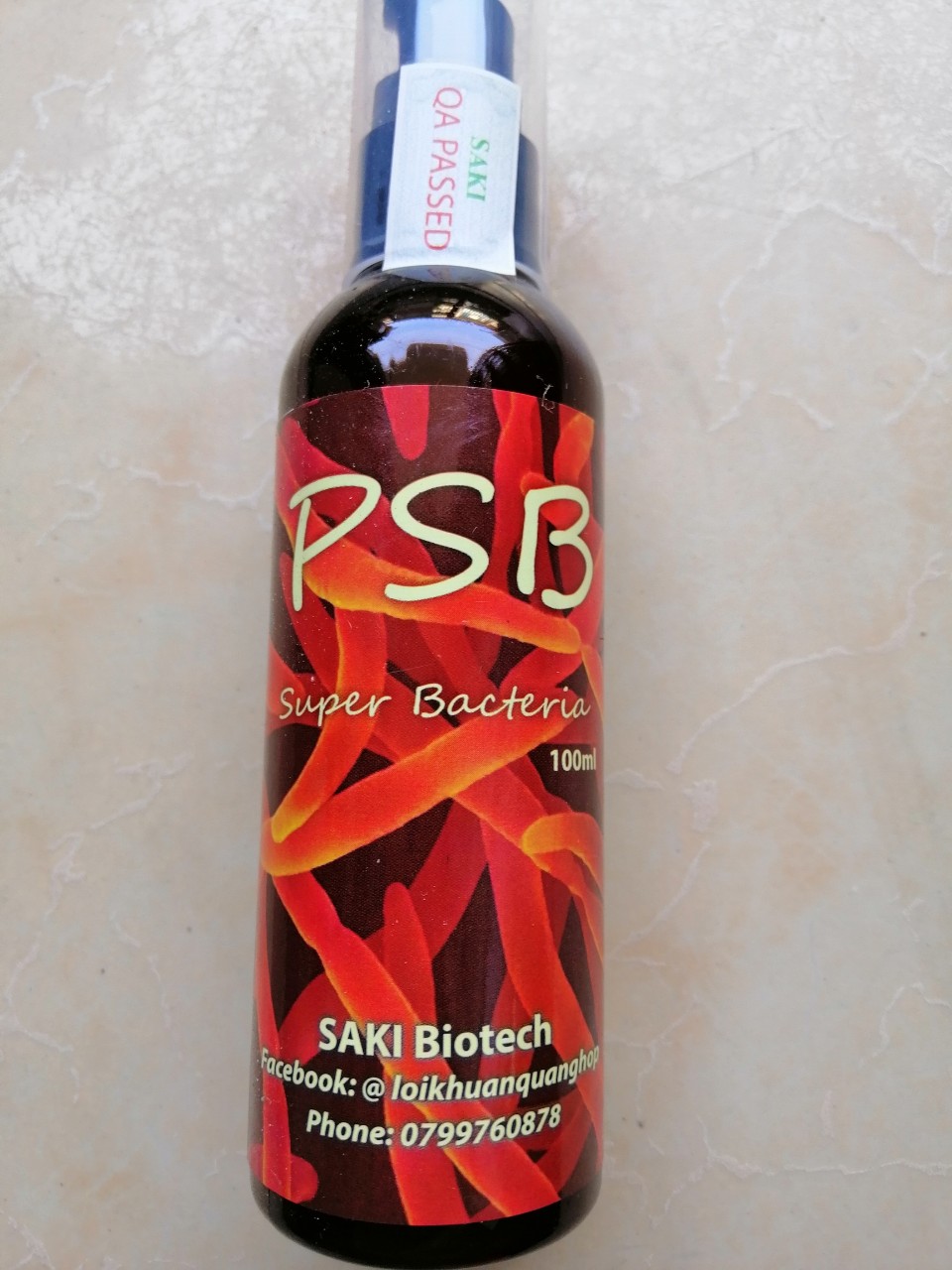 [HCM]Vi khuẩn quang hợp Psb 100ml