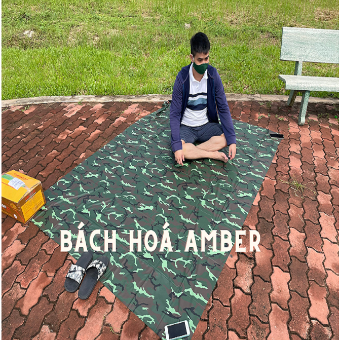 Tấm bạt trải nilon in loang đa năng 2m2*1m6
