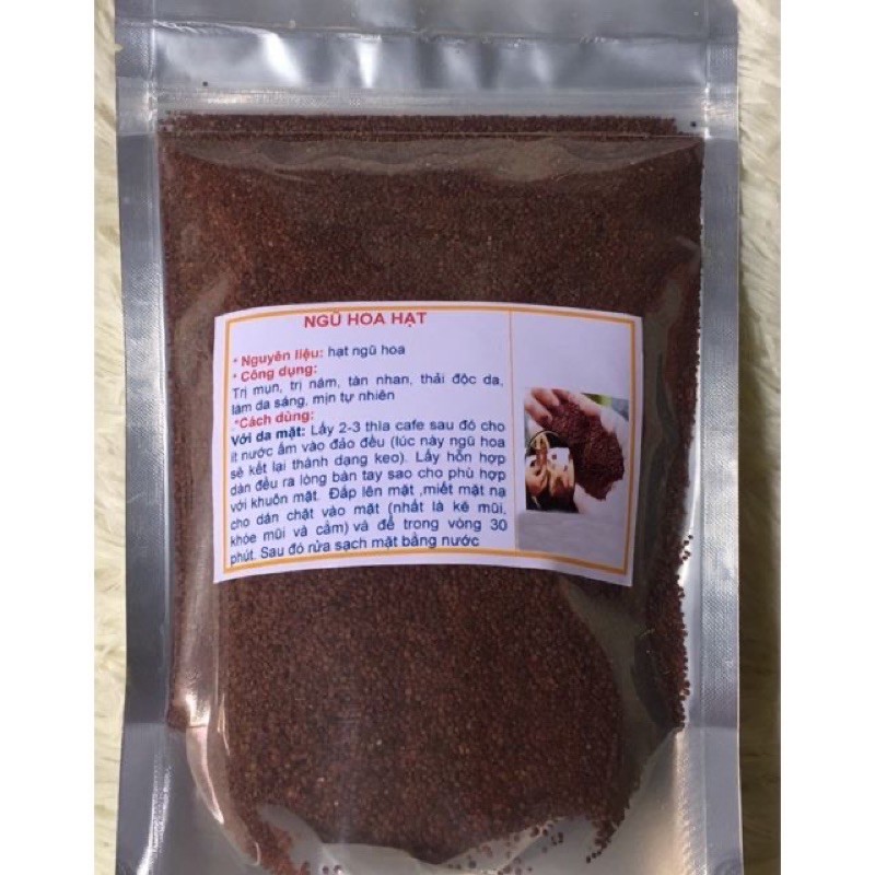 Hạt ngũ hoa sạch (đình lịch) gói 500g
