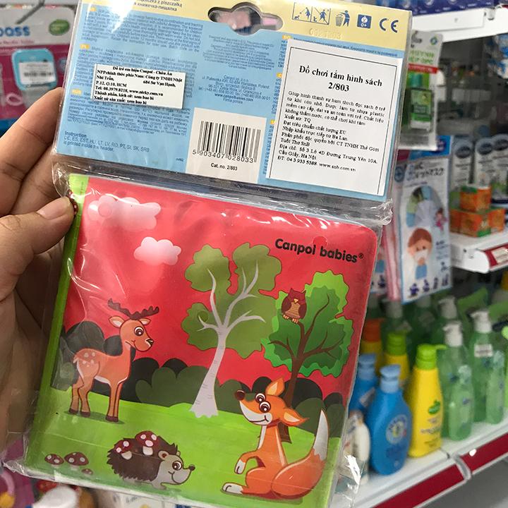 [HCM]Đồ Chơi Tắm Hình Sách Nhiều Màu Canpol