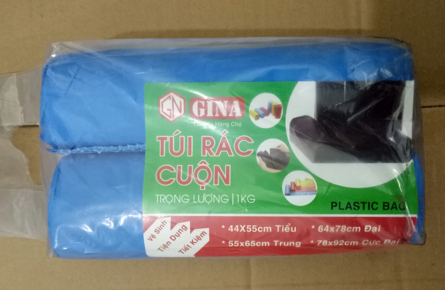 3 cuộn túi đựng rác