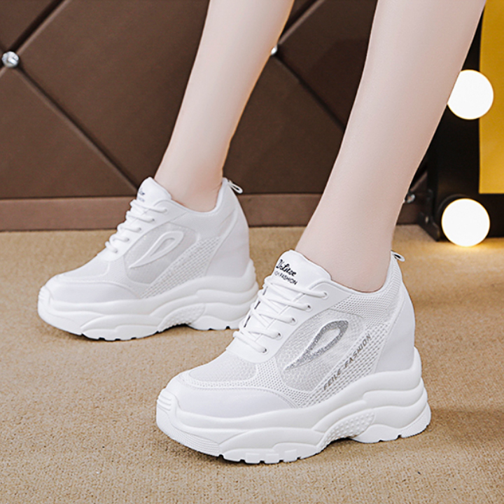 GIÀY THỂ THAO ĐỘN ĐẾ 9CM PSOD599-073