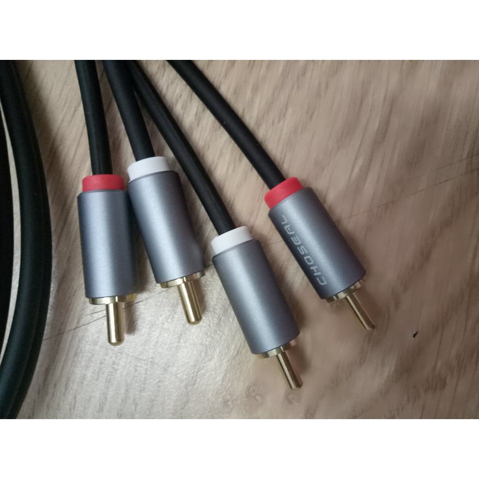 Dây 2 đầu av tín hiệu âm thanh choseal 1.5m