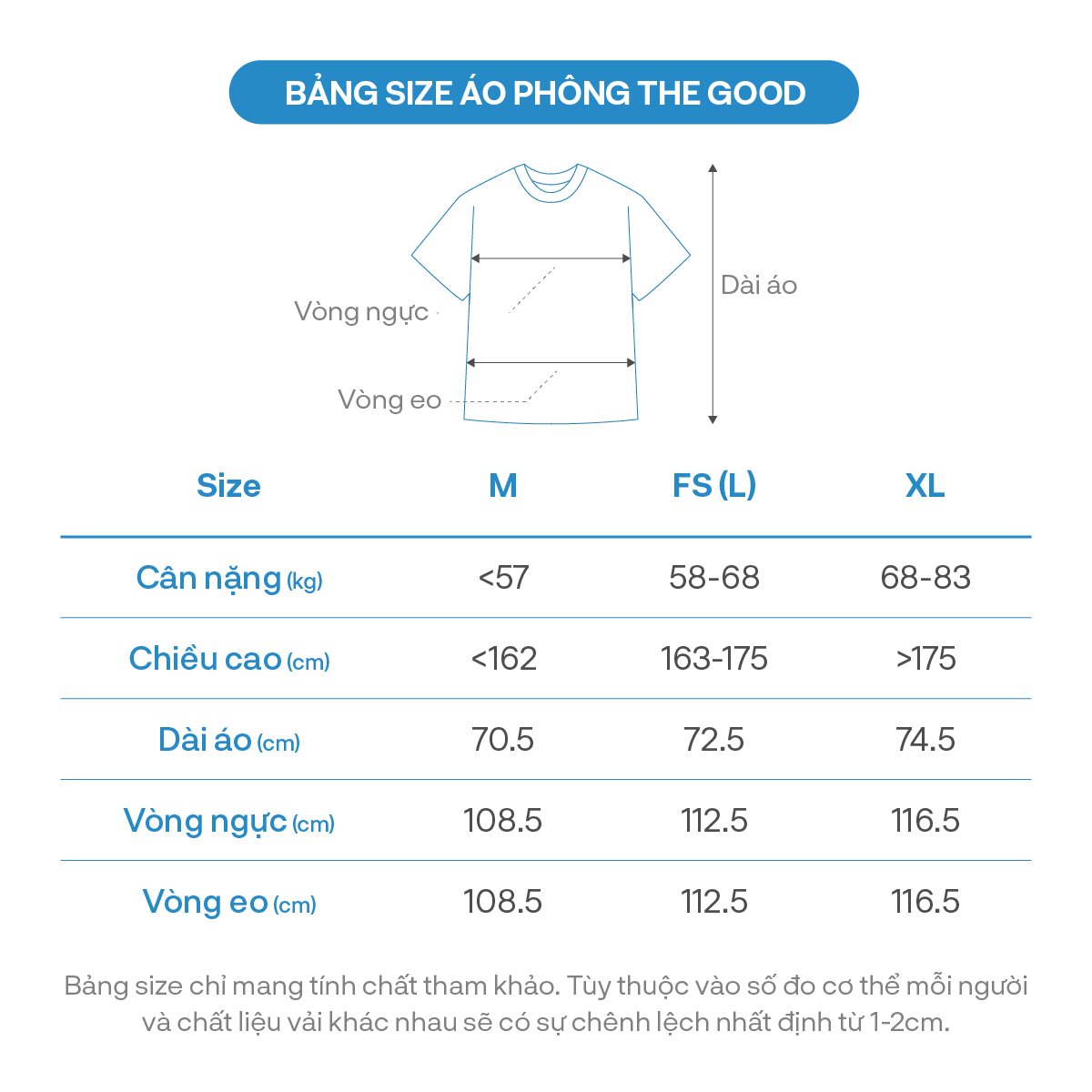 Áo Thun Unisex THE GOOD - Mini Characters Tee