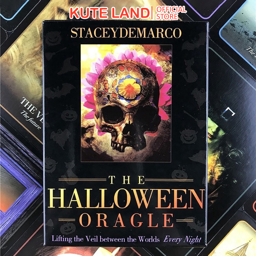 Bài oracle the halloween 36 lá bài tặng đá thanh tẩy
