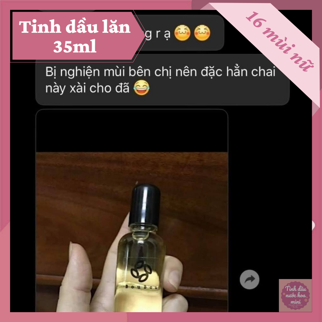 [NƯỚC HOA BÒU] Tinh dầu nước hoa nữ lăn 35ml