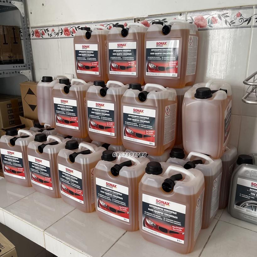 Can 5L Nước Rửa Xe Sonax Gloss Shampoo (Car Wash) 314500