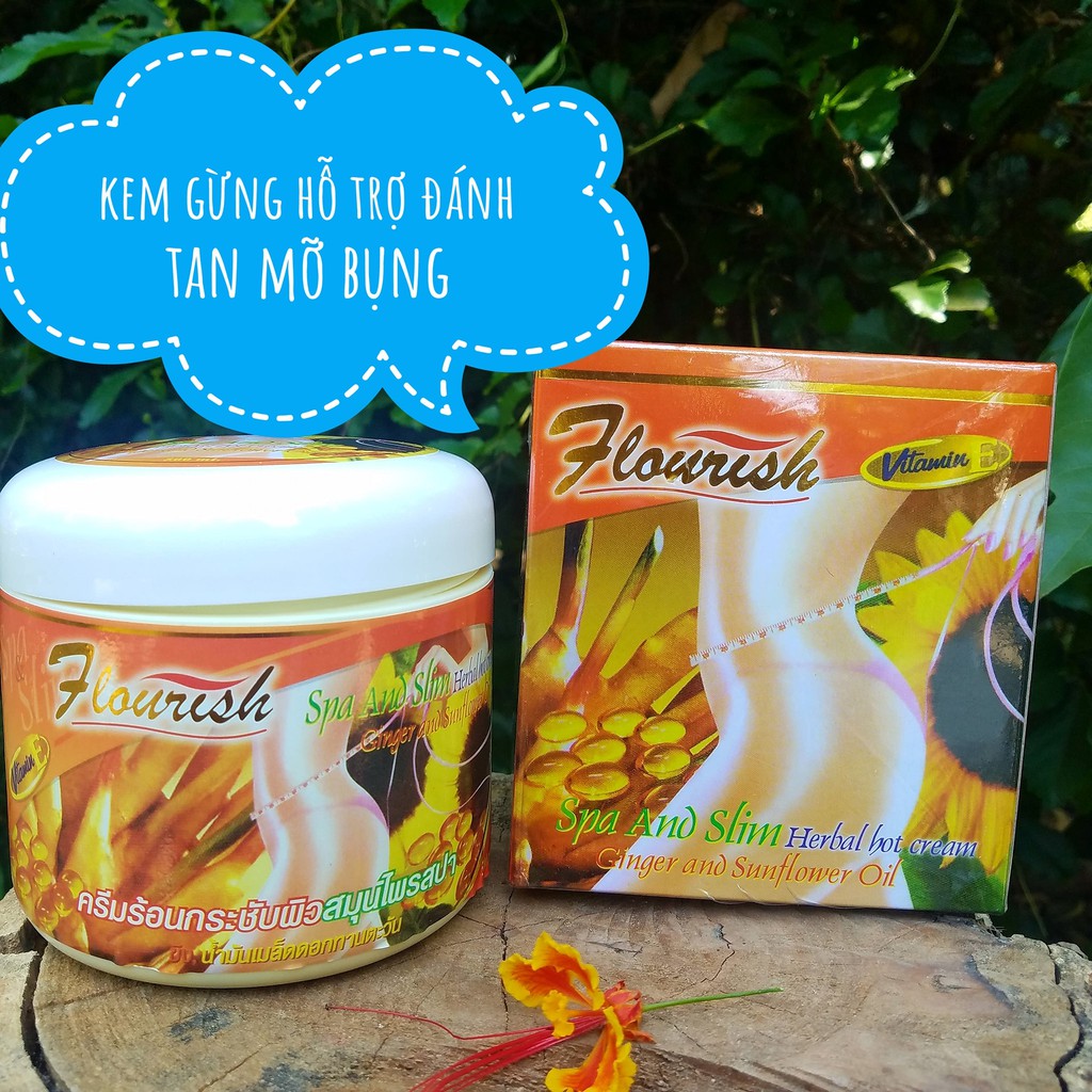 Kem tan mỡ gừng thái lan 500ml