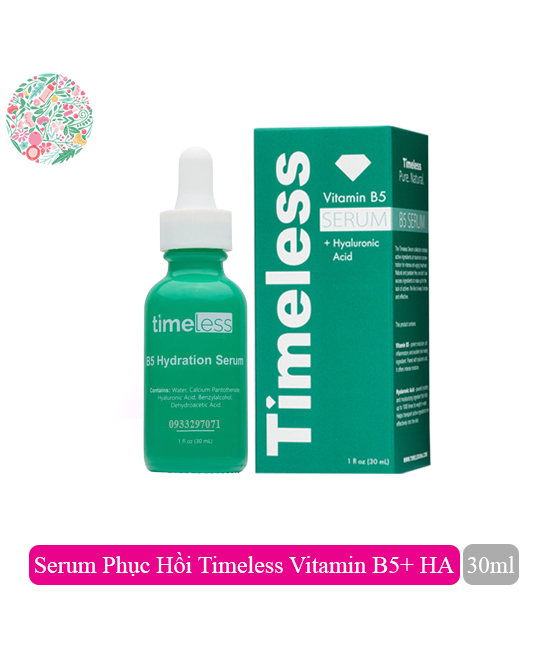Tinh Chất Phục Hồi Da Timeless Vitamin B5 Hydration Serum
