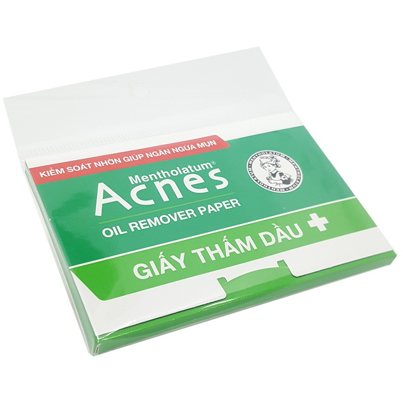 [HCM]Giấy thấm dầu ACNES hộp 100 tờ.