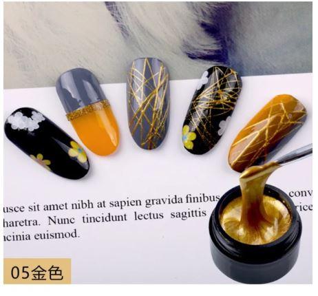 Sơn móng gel kiểu mạng nhện trang trí móng đủ màu [có video hướng dẫn]
