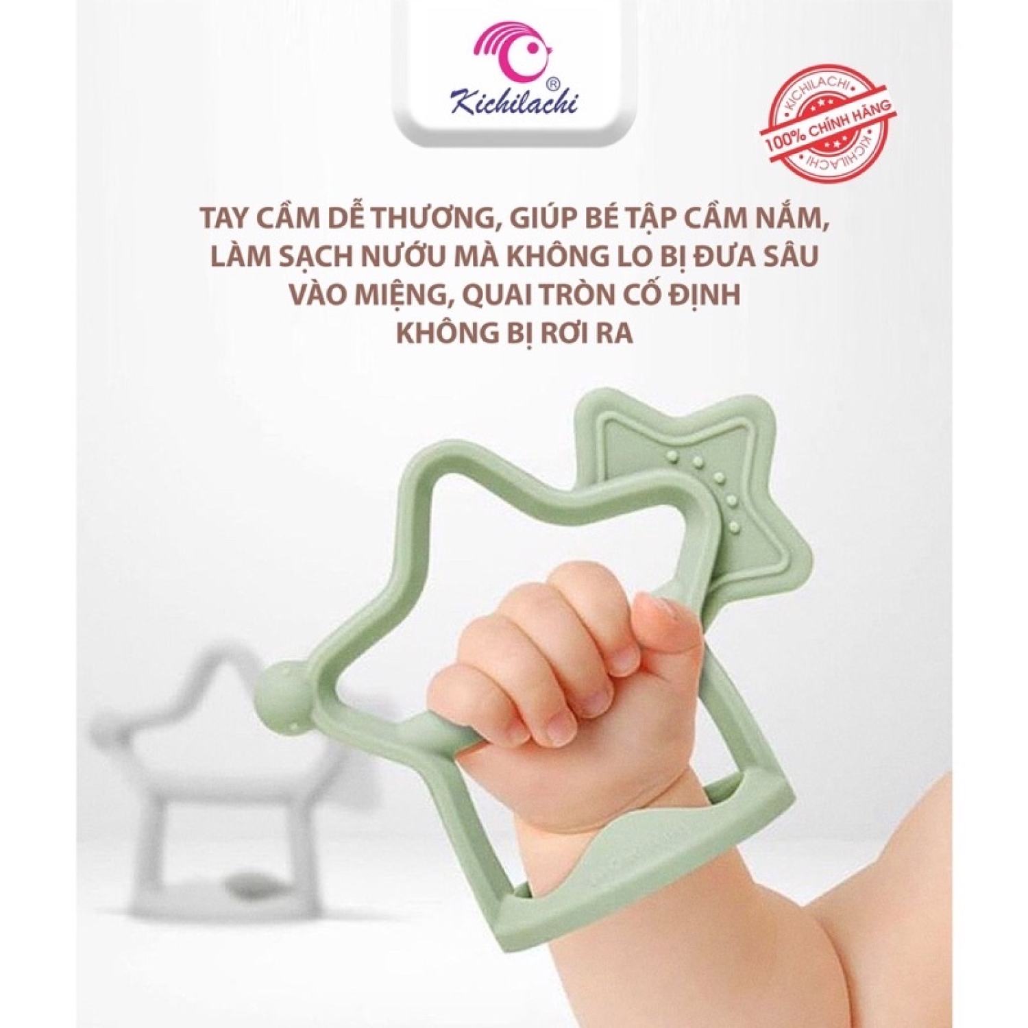[CHÍNH HÃNG] Gặm Nướu Silicon Kichilachi Cho Bé