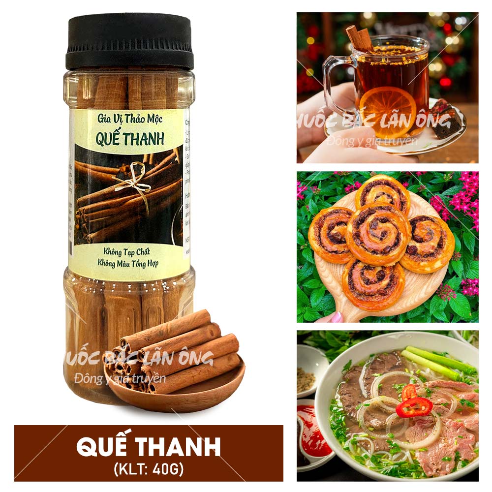 Quế Thanh Cạo Vỏ (Trà Quế)